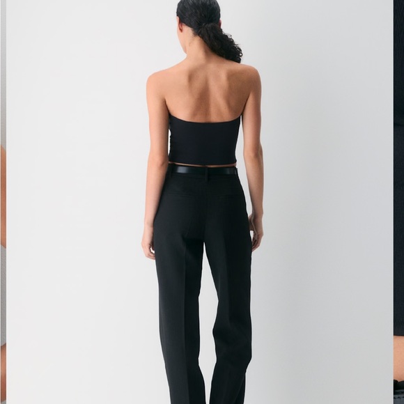 Aritzia Babaton Second Skin Contour Black Tube Top, new without tags - Picture 8 of 10